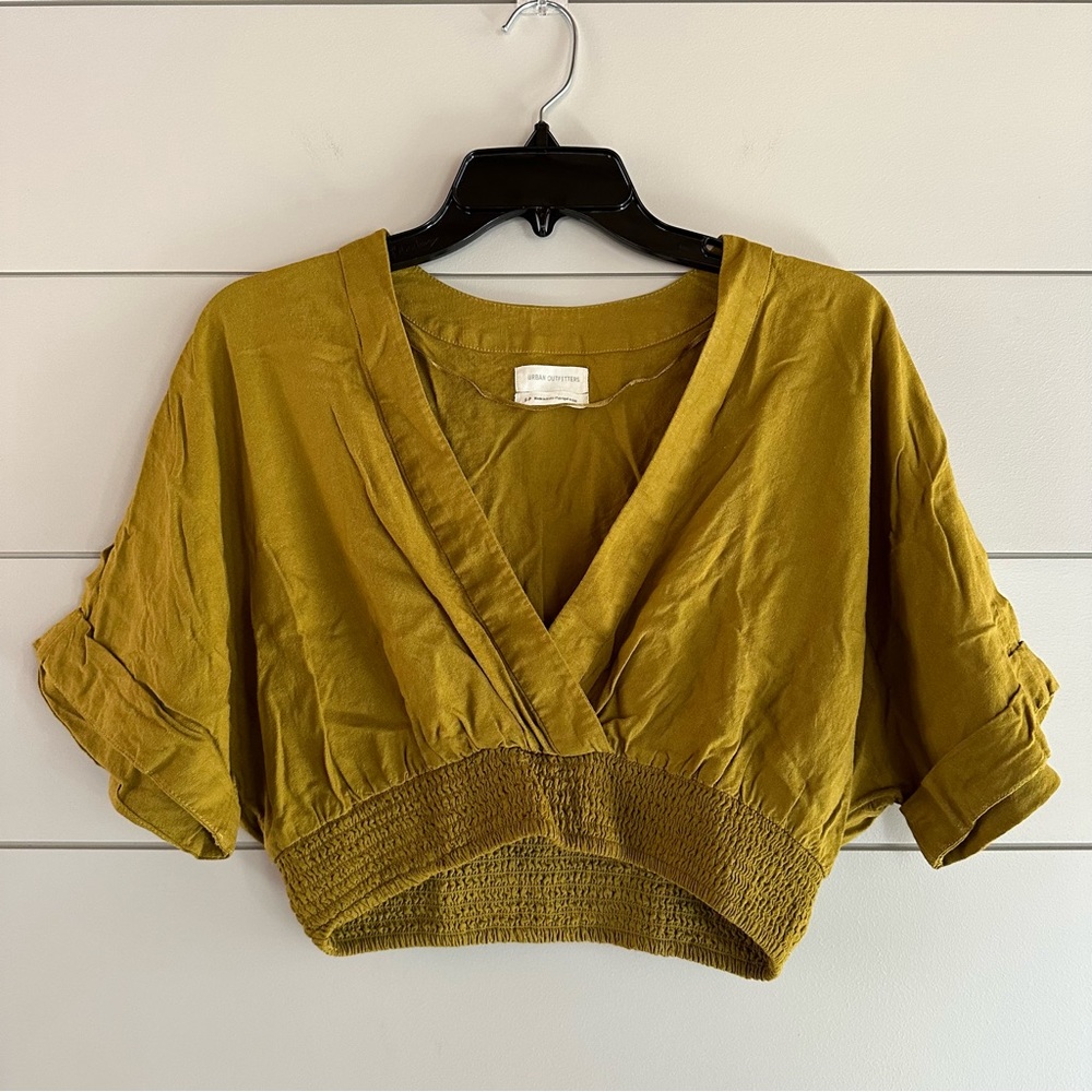 Urban Outfitters Linen Blend Crop Size Small